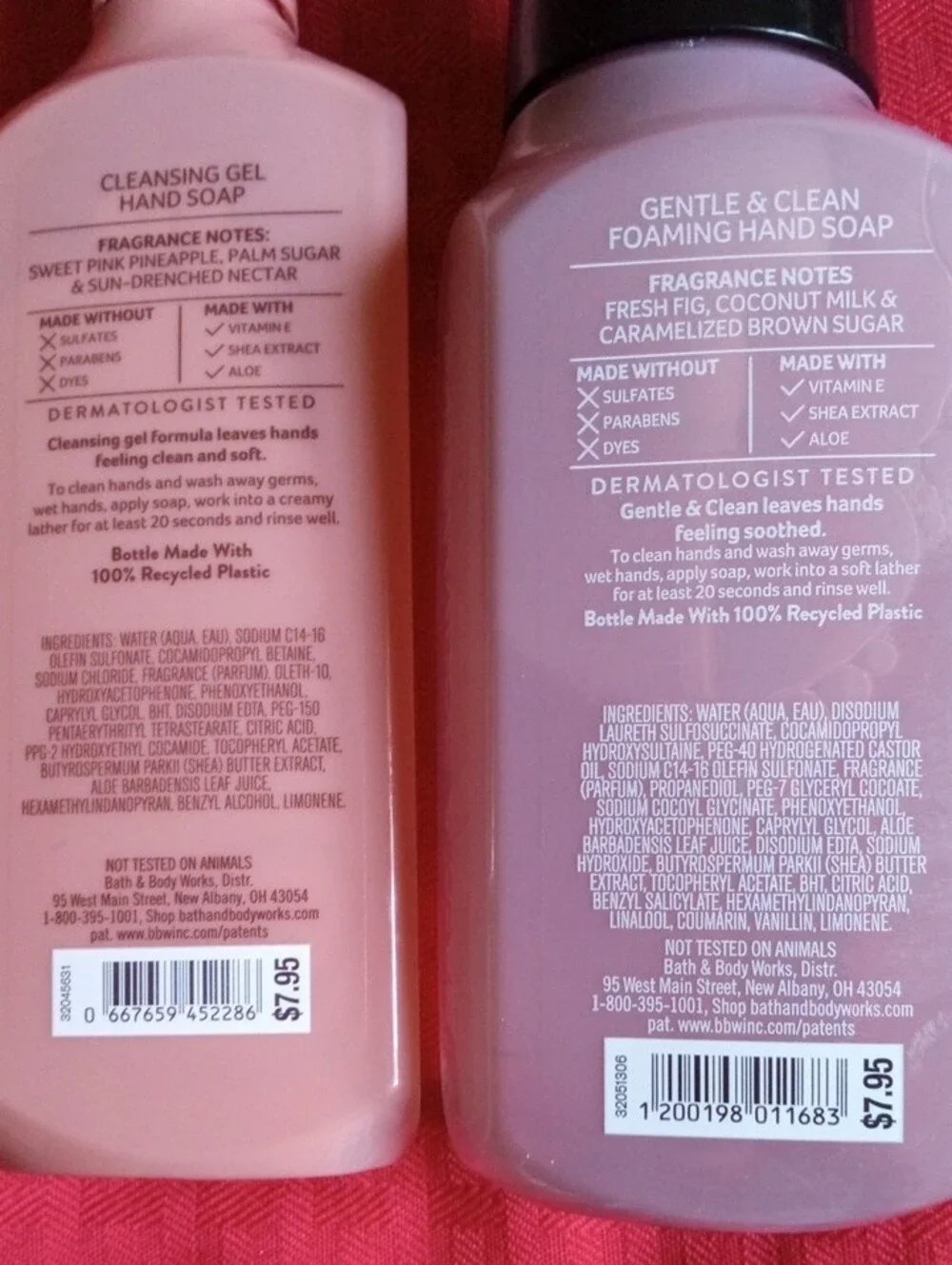 2 Brand New BATH & BODY WORKS Hand Soap